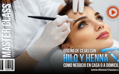 Diseño de Cejas con Hilo y Henna como Negocio Rentable en Casa o a Domicilio
