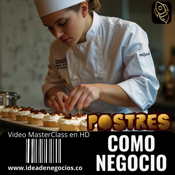 Postres como negocio rentable